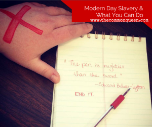 Modern Day Slavery & What You Can Do